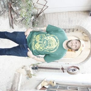 Cream T shirt - Bufo Alvarius