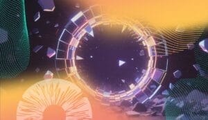 Abstract Image with psychedelics today logo