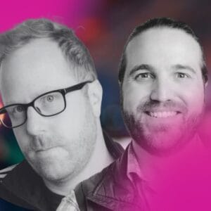 Headshots of Kyle Buller and Joe Moore