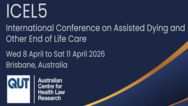 International Conference on Assisted Dying and Other End of Life Care (ICEL5)